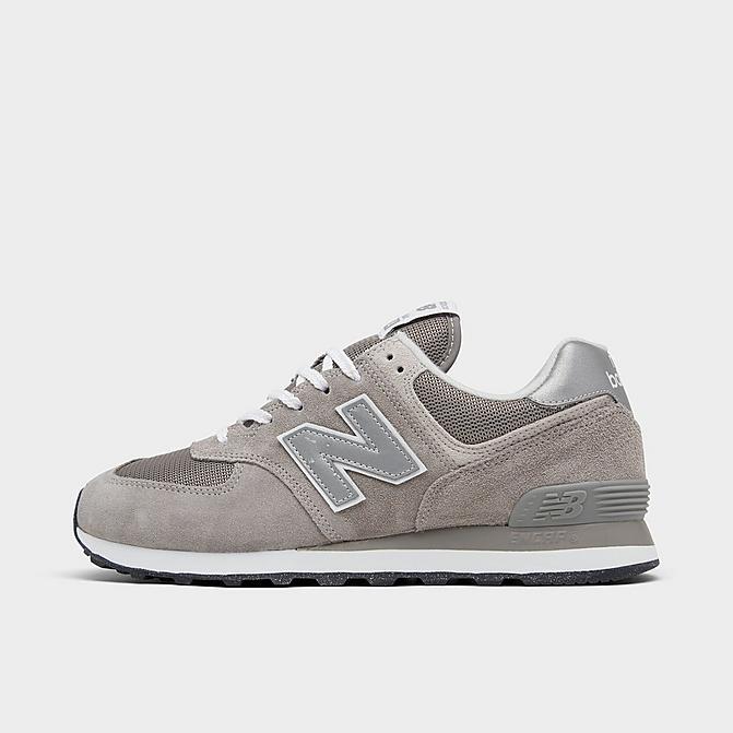 Мужские кроссовки New Balance ML574EVG серо-белые