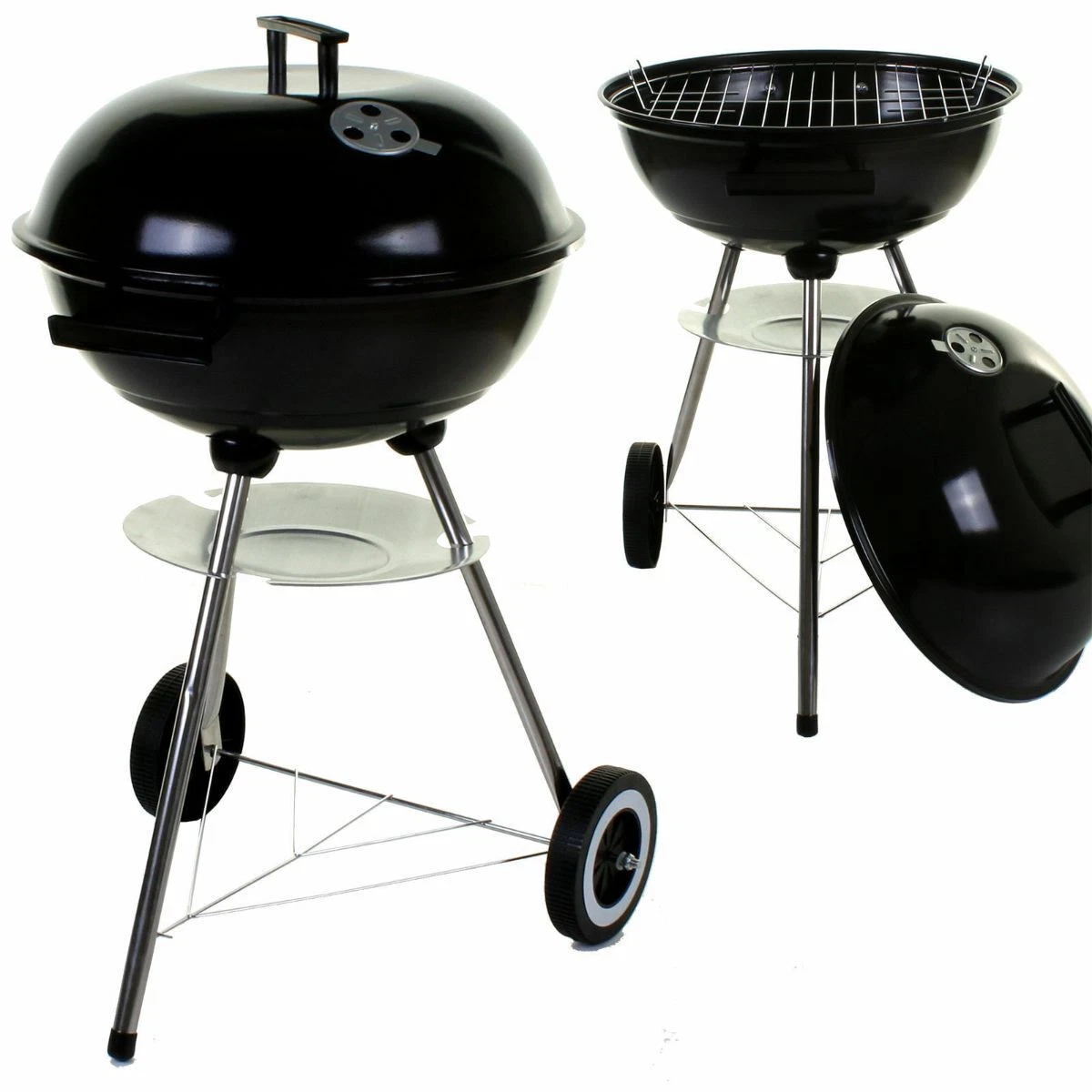 Kettle Barbecue BBQ Grill Outdoor Charcoal Patio Party Portable Round Standard