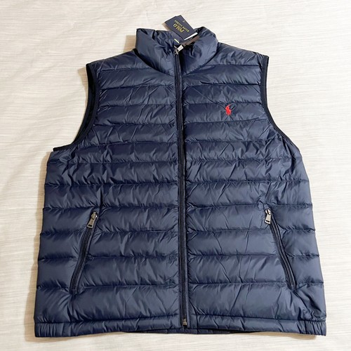 Polo Ralph Lauren Uomo Idrorepellente Packable Gilet Piumino Taglia XL |  eBay