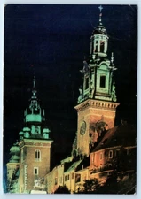 Krakow - Weize katedry wawelskiej POLAND 4x6 Postcard