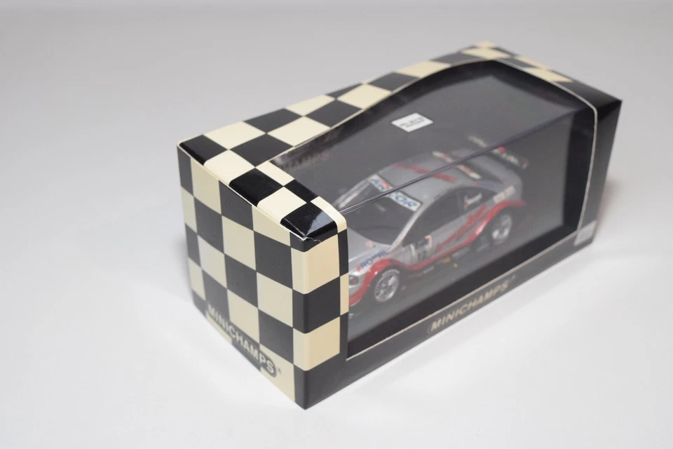 A45 1:43 MINICHAMPS OPEL ASTRA V8 CUPÉ DTM 2000 TEAM IRMSCHER C. MENZEL SIN USAR, EN CAJA Foto 2 de 4