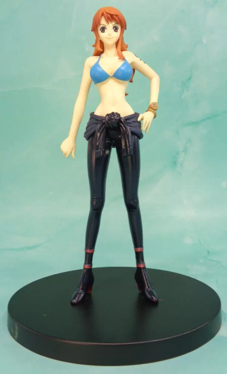 Banpresto One Piece 6.3-Inch Film Gold Nami DXF Sculpture, The Grandline  Lady Volume 2