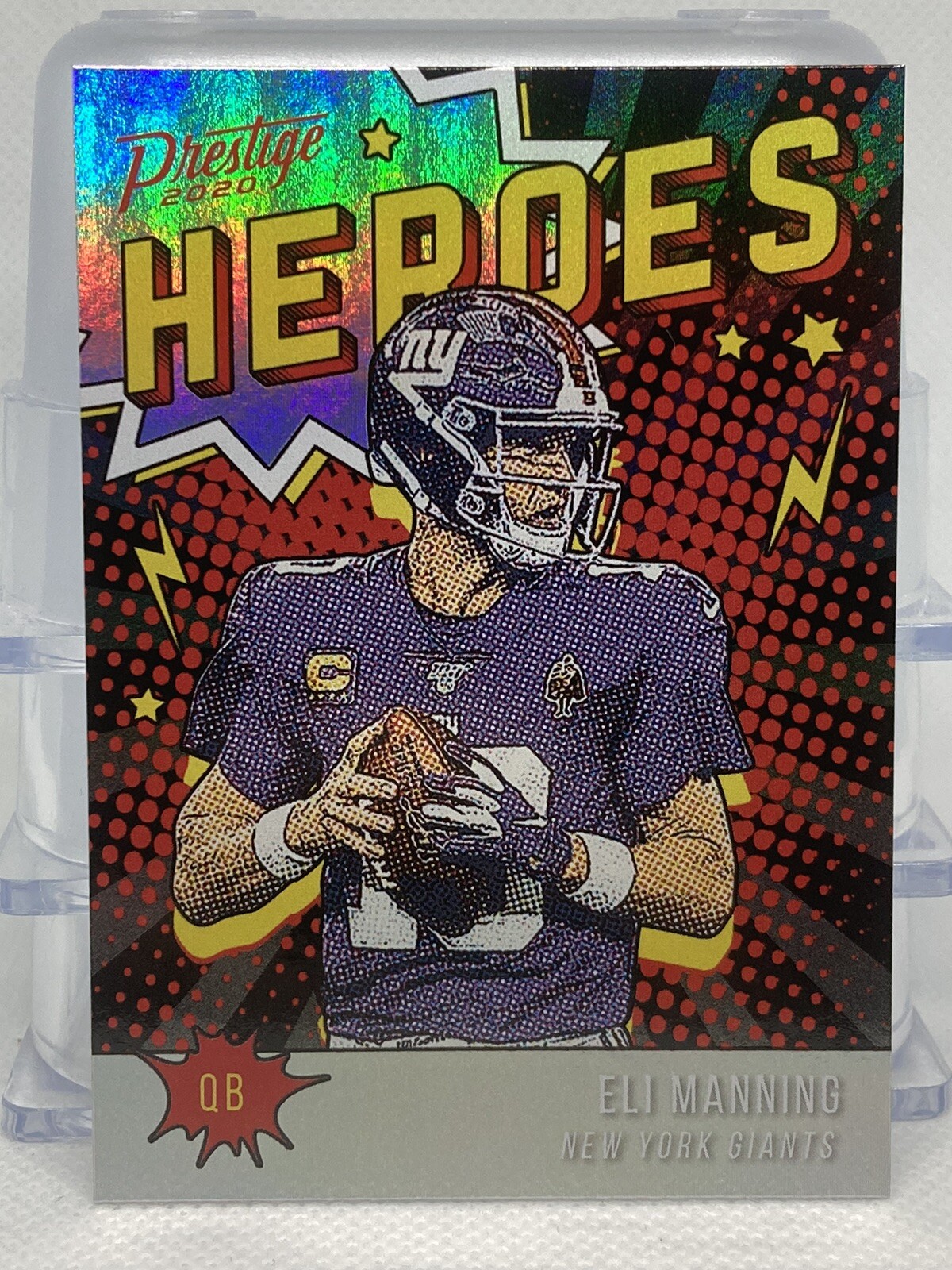 2020 Panini Prestige Heroes Eli Manning #HE-EM NY Giants HOF