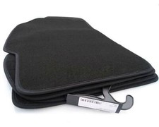 NEU Fußmatten Chevrolet Spark Velours Autoteppich 4-teilig Schwarz Automatte Set