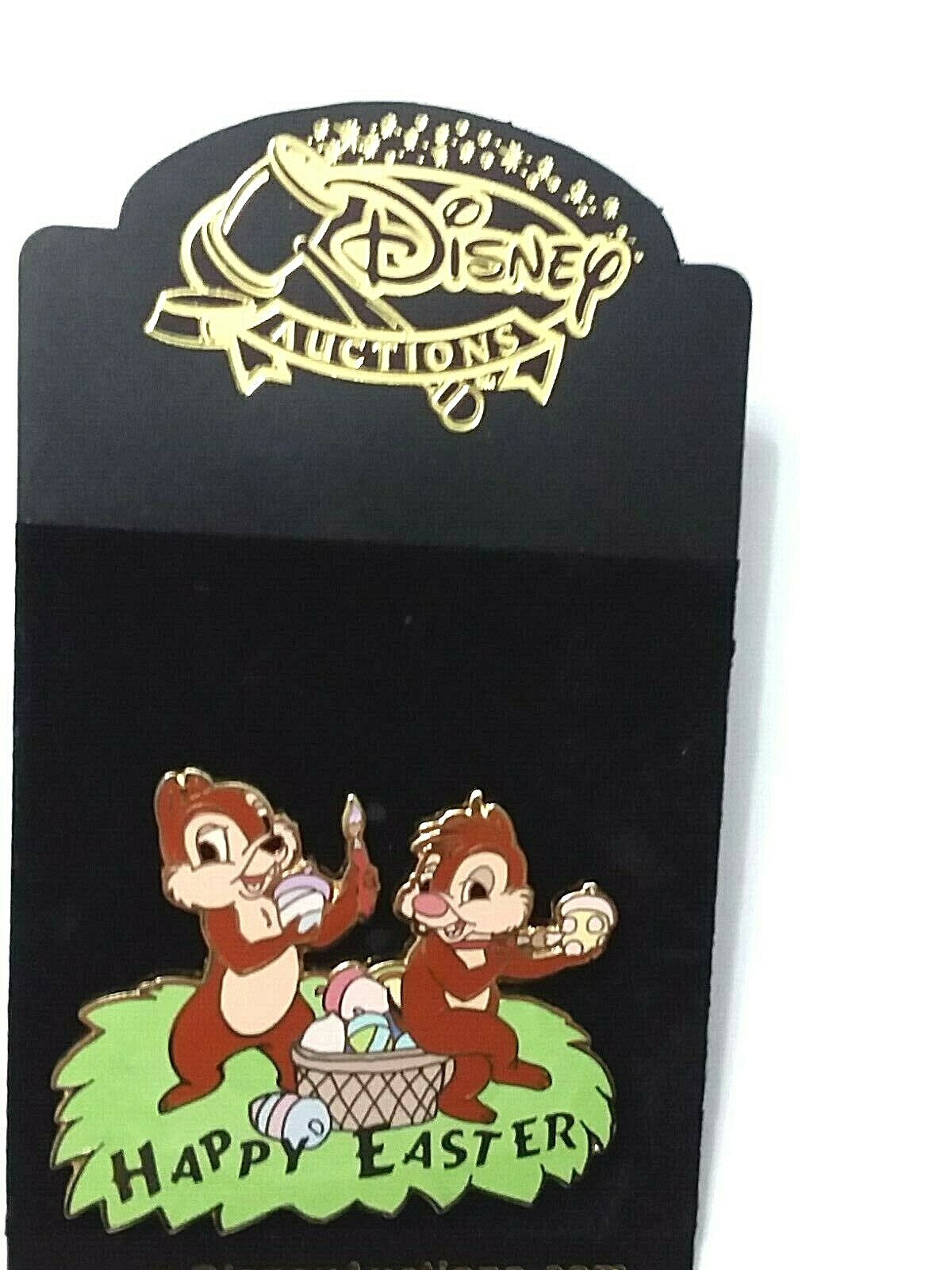 Disney pin Chip and Dale Easter Disney Auction P.I.N.S Holiday 