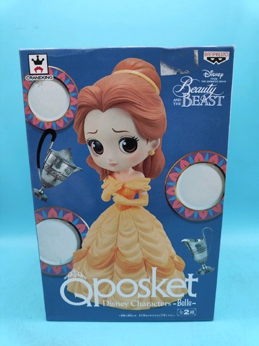 Disney Q Posket Mini Figure Belle A Normal Color Version Banpresto - Imagen 2 de 4
