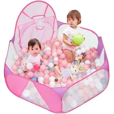 Eocolz Kids Ball Pit Large Pop Up Childrens Ball Pits Tent for Toddlers Playh...