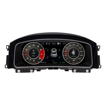 12.3'' Digital Instrument Cluster Speedometer For VW Golf 7 MK7 7.5 GTI CarPlay