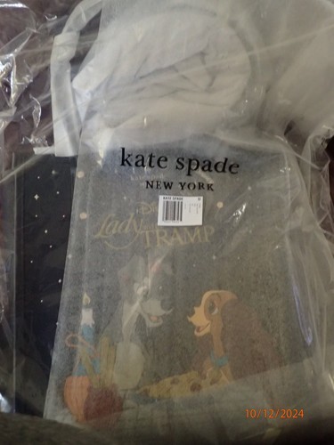 Disney x Kate Spade New York Lady And The Tramp Tote Large Disney RARE Orig Pack - Picture 9 of 18