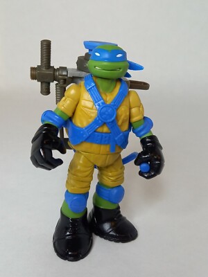 Launchin'Leonardo - 2012- Ninja Turtles TMNT Figur - mit Sauger - Selten