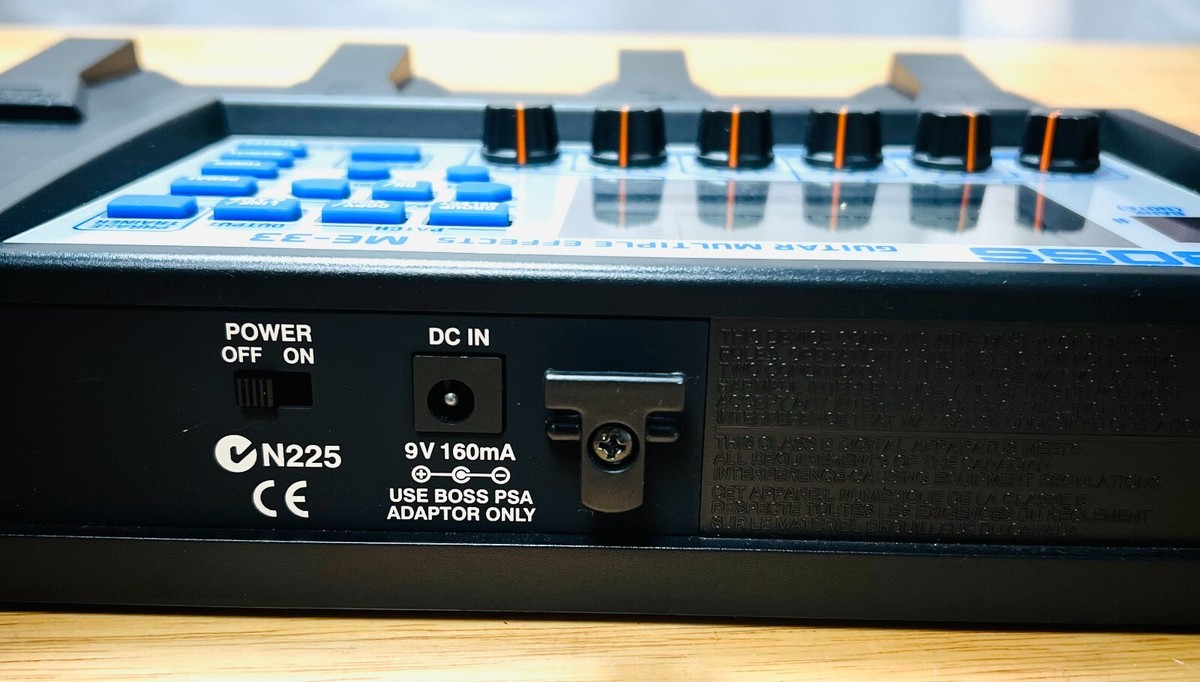 Boss Me-33 Guitar Multi Effects Pedal ME33 for sale online