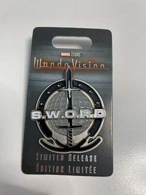 Disney Parks 2021 Marvel WandaVision Wanda Vision S.W.O.R.D Sword Disney Pin