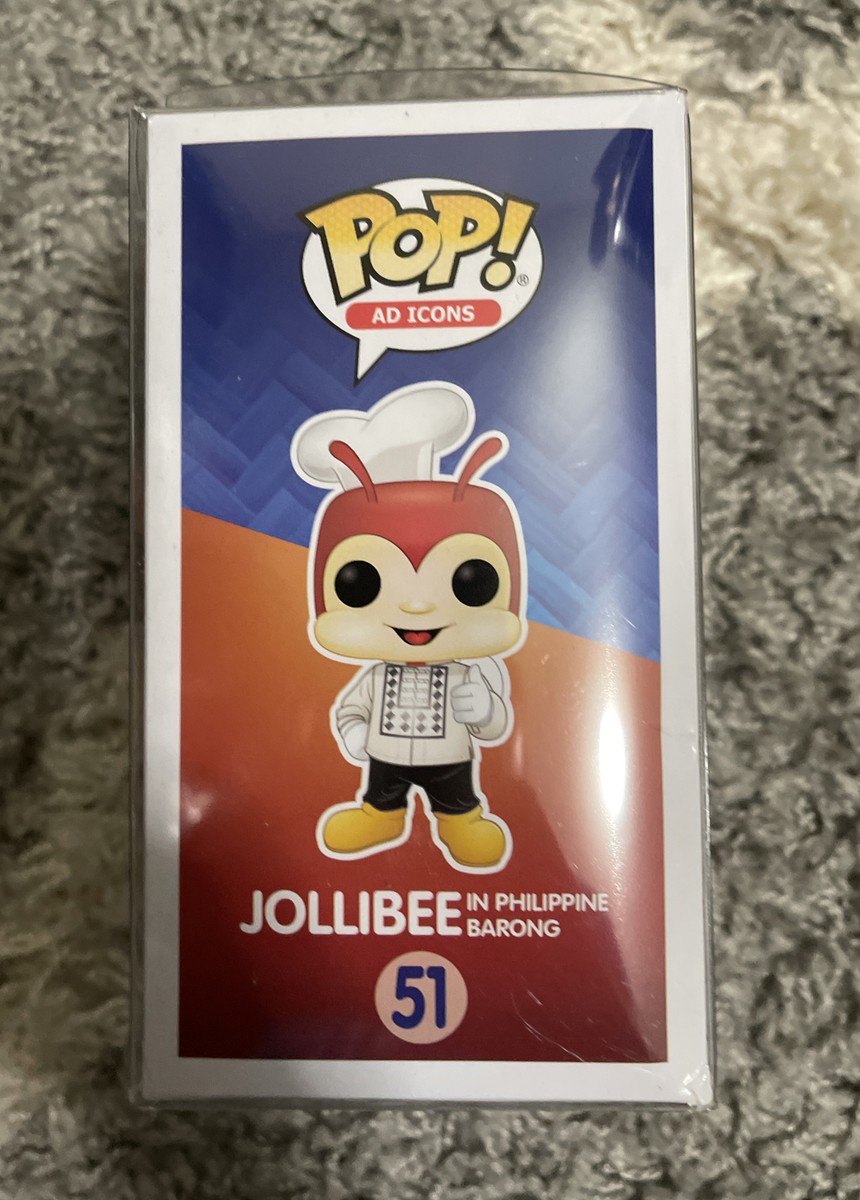 Funko Pop JOLLIBEE IN BARONG #51 Philippine Exclusive In