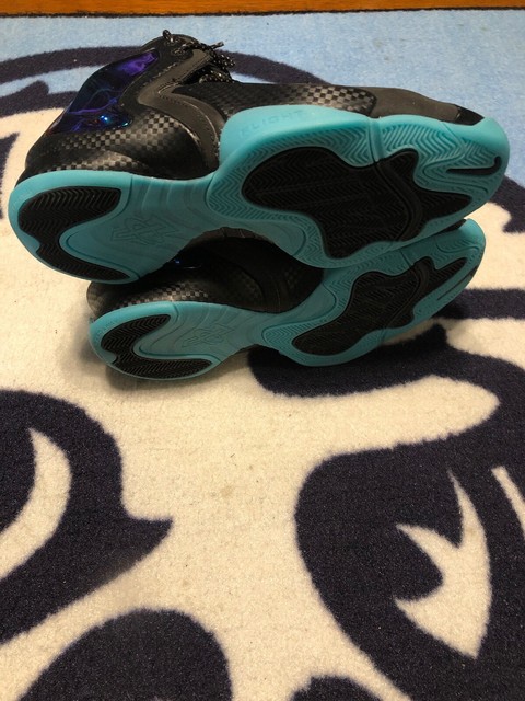 Size 9 - Nike Lil Penny Posite Black Hyper Jade 2014 for sale online | eBay