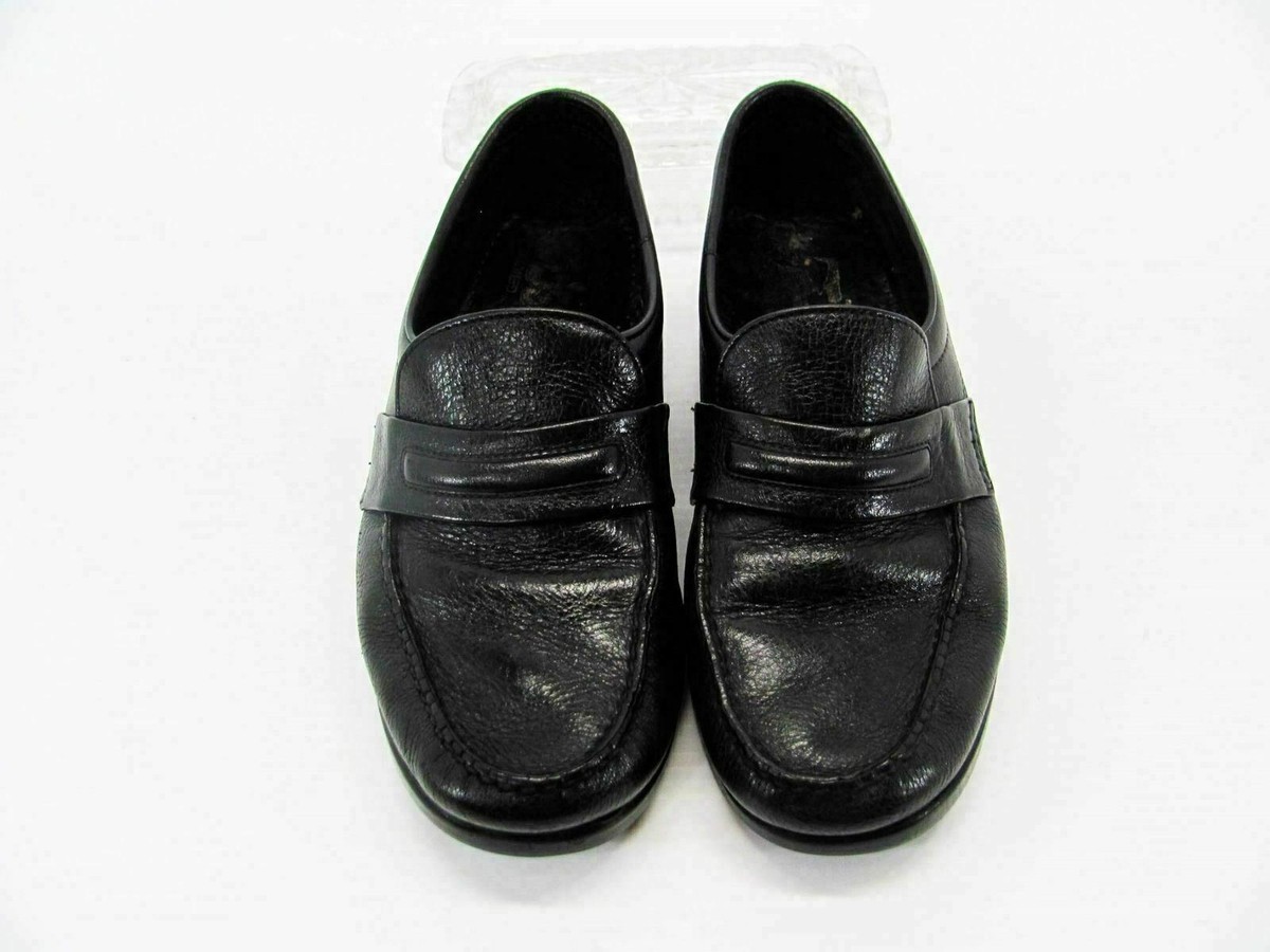 SAS Alamo Mens Black Leather Loafers & Slip Ons Moccasin Shoes SAS Men Shoe Alamo Size 12M Black Leather Slip On Moc Loafer  main image 4