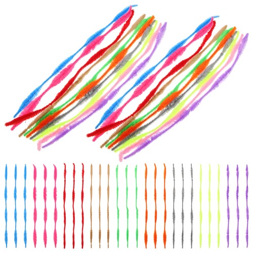 200 Pcs DIY Handmade Twist Stick Toddler Child Toy Tools Twisting Rod