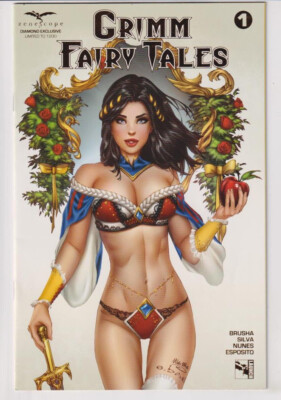 GRIMM FAIRY TALES #01 CVR F BASALDUA (ZENESCOPE 2017) C5 ''NEW UNREAD''