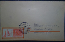 DN BERLIN Markenheftchen (1952/53) W 17 EF Brief  .......... MW: 100.-