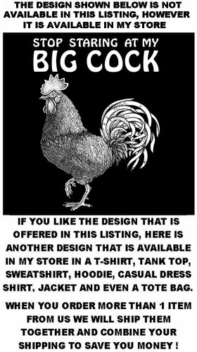 MY BIG COCK CAN DO TRICKS GIANT ROOSTER FUNNY PENIS GAG DARK HUMOR T-SHIRT BC1 - Picture 5 of 12