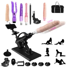 Automatic Sex Machine Electric Adult Sex Toy and Attachments for Women and Men