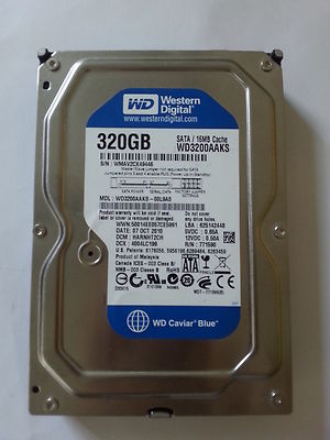 320 GB SATA Western Digital Caviar WD3200AAKS-00L9A0 #W320-0056 | eBay