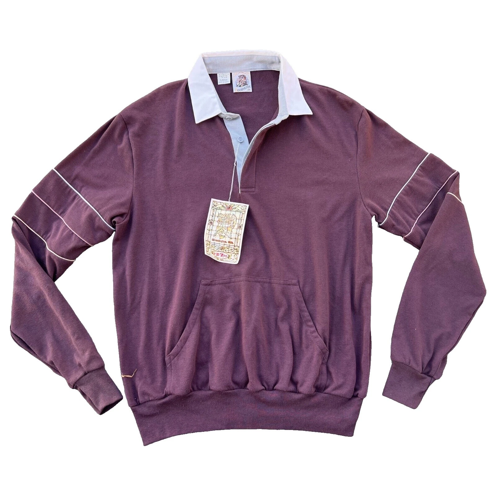 Kennington Cotton Long Sleeve Casual Button-Down Shirts for Men