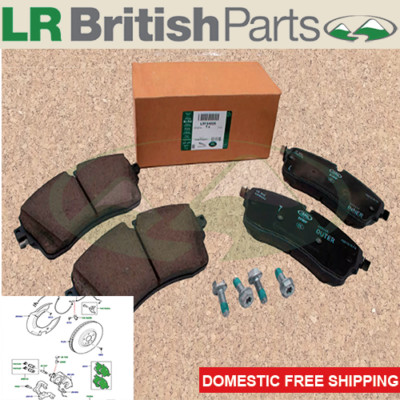 LAND ROVER FRONT BRAKE PADS RANGE ROVER EVOQUE  17 ON DISCOVERY SPORT  LR164029