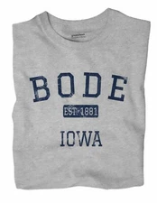 Bode Iowa IA T-Shirt EST