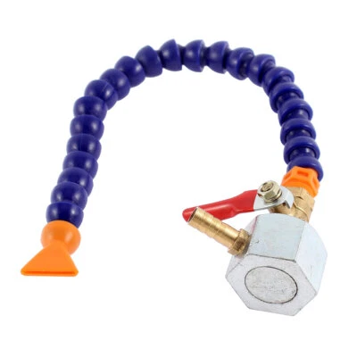 UXCELL Flexible Oil Coolant Pipe Hose 1/4BSP Thread w Magnetic Base 35cm Long