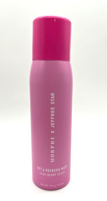 Morphe X Jeffree Star Set & Refresh Mist Star-Berry Scent 2.8 oz NEW Authentic!