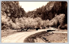 Postcard RPPC Sanborn W-1301 Mountains