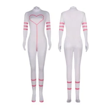 Hazbin Hotel Cosplay Angel Dust Costume AD Outfit Jumpsuit