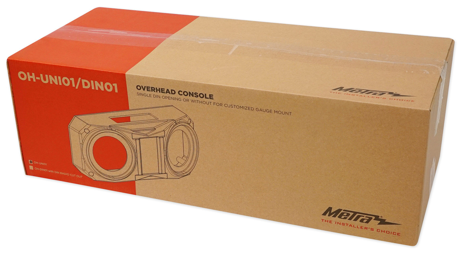 Корпус подвесной акустической системы Metra OH-UNI01 65 для Polaris RZRATVUTVтележки