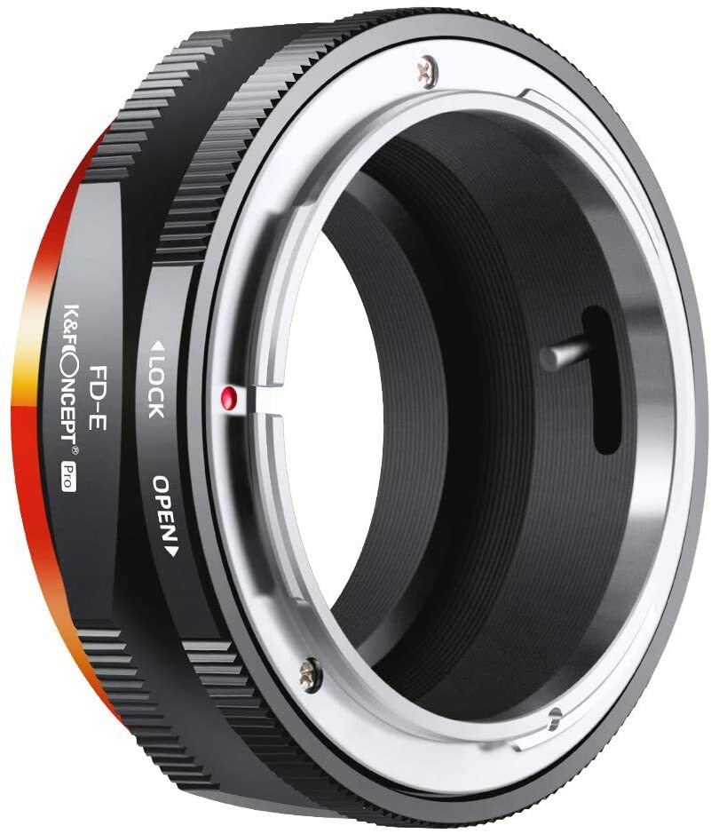 K&F Concept FD to E Mount Lens Mount Adapter for Canon FD FL Mount