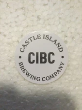 Castle Island  Brewing Company Beer Sticker Massachusetts Brewery