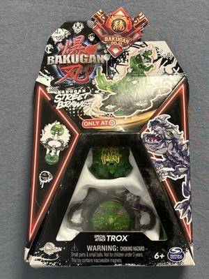 Bakugan Street Brawl Special Attack Trox Target Exclusive New Sealed