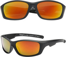 Flexible Kids Toddler Boys Sports Wrap Polarized Sunglasses - BPA Free