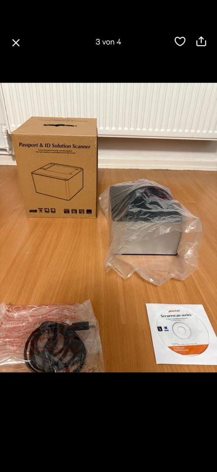 Plustek Scanner SecureScan X100, Dokumentenscanner  - NEU - Bild 3 von 4