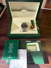 Rolex Sea-Dweller 16600 2005 Black Dial Stainless Steel Bracelet 40mm Box Papers