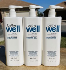  3  KenetMD Bathe Well SHOWER Gel Dermatologist Approved 15oz - Hyatt Exclusive
