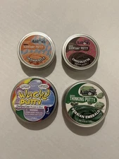 Crazy Aaron's Putty, .88oz Orangesicle, .88oz Chocolotta, 1.6oz Persian Emerald+