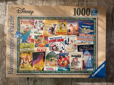 Ravensburger 19874 - Disney Vintage Movie Poster, Puzzle 1000 T ** NEU & OVP **