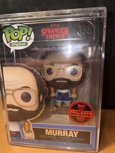 Stranger Things Murray #358 Funko Pop Mint - Extremely RARE