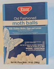  Enoz Clothes Moth Killer Kills Eggs Larvae  Large box 14 oz USA Sealed