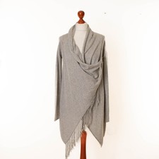 Cashmere collection cardigan 50 merino wool 50 cashmere 2 ply size S 8114