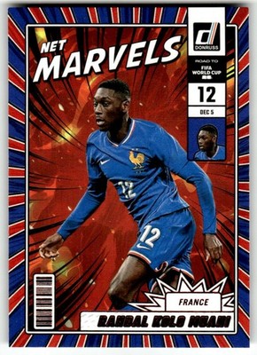 2025 Panini Donruss Road to FIFA World Cup Net Marvels Randal Kolo Muani France