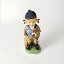 Franklin Porcelain "Ann from England" UN Children Figurine 1978 + COA Vintage