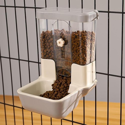 Dispensador automático colgante de alimentos para mascotas para conejo chinchilla conejillo de indias hurón - Imagen 2 de 8