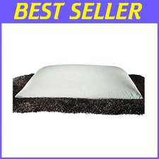 Cooling Buckwheat Pillow for Neck Support, Organic Cotton