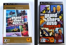 Grand Theft Auto Vice City Stories Classics & GTA Chinatown Wars Sony PSP Japan